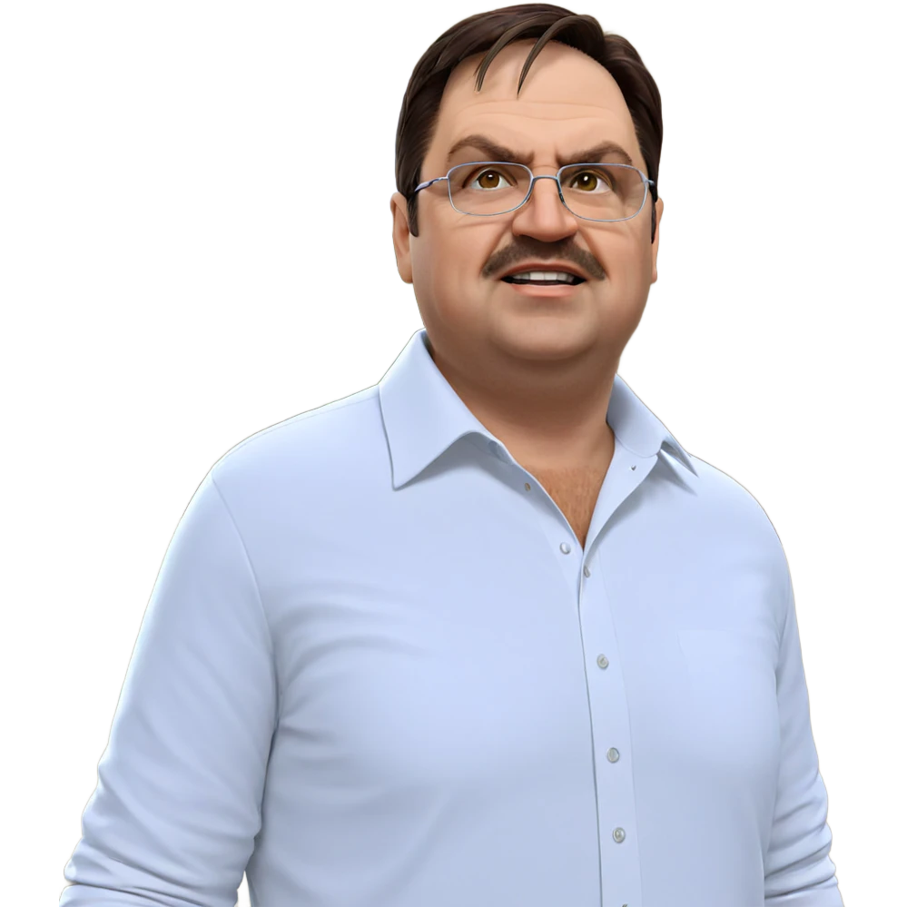 male in white shirt portrait emoji