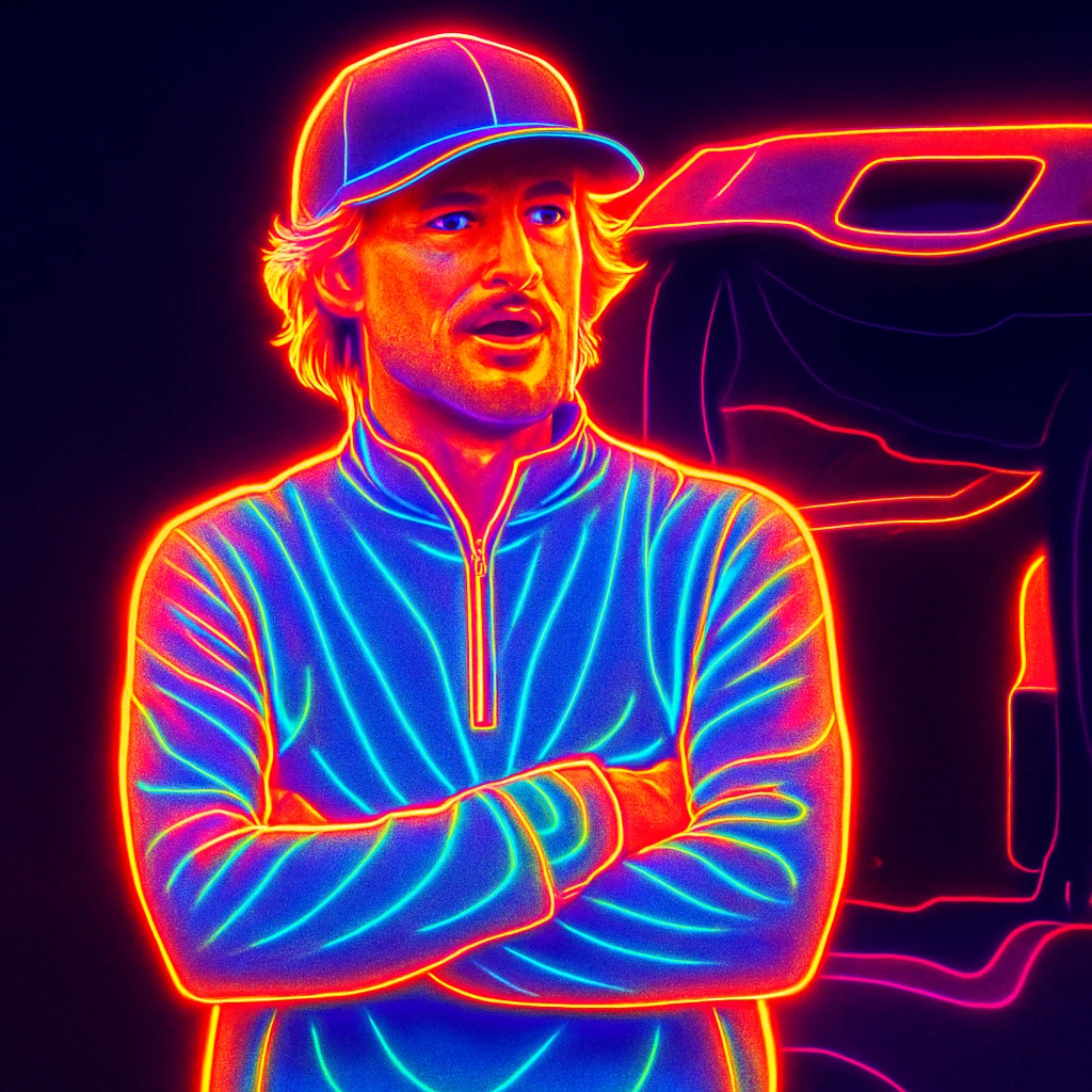 make him in neon emoji
