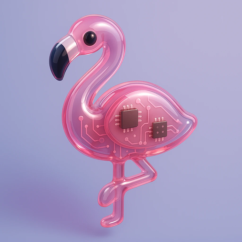 flamingo emoji