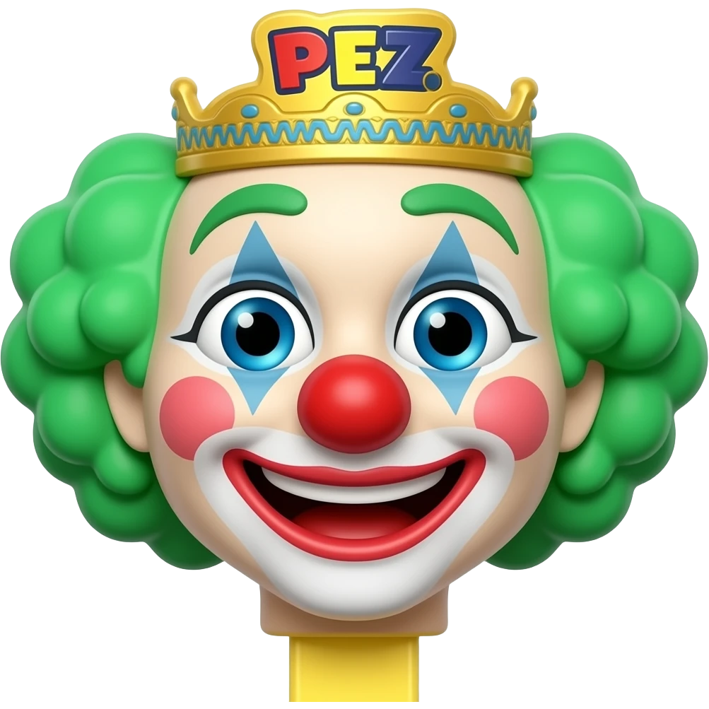 PEZ payaso emoji