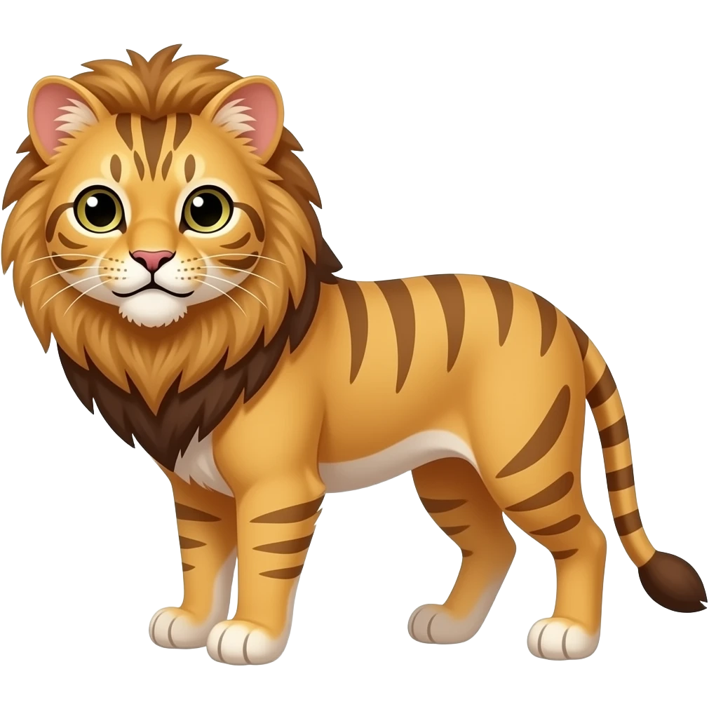 cat lion emoji