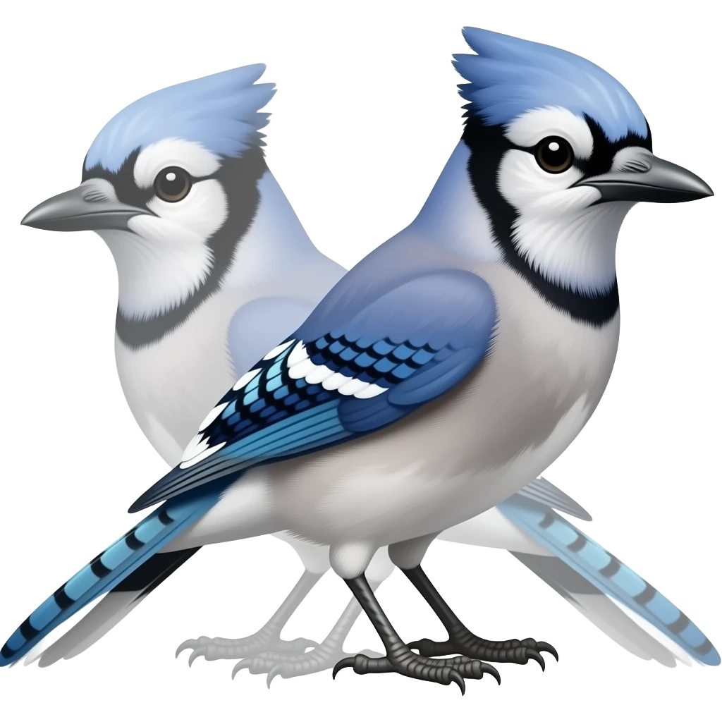 Bluejay emoji