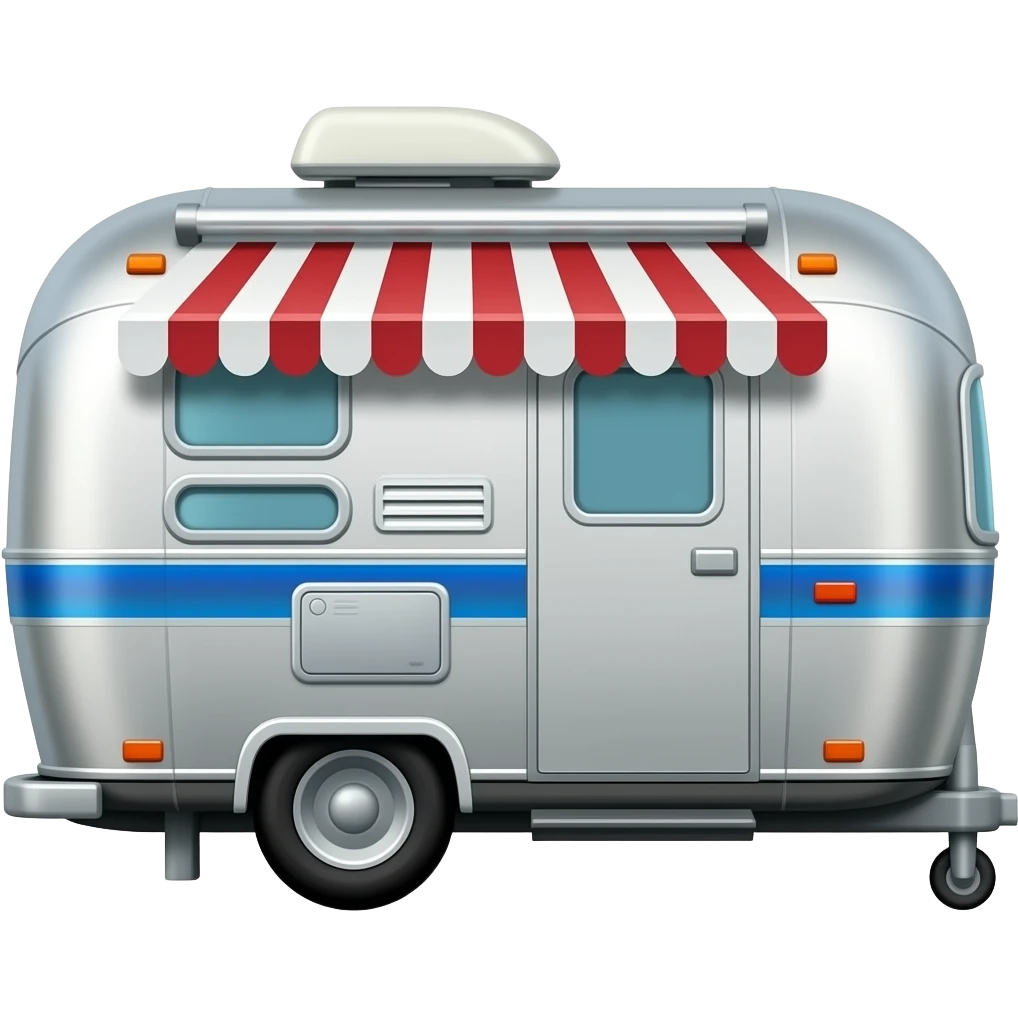 american airstream trailer catering emoji