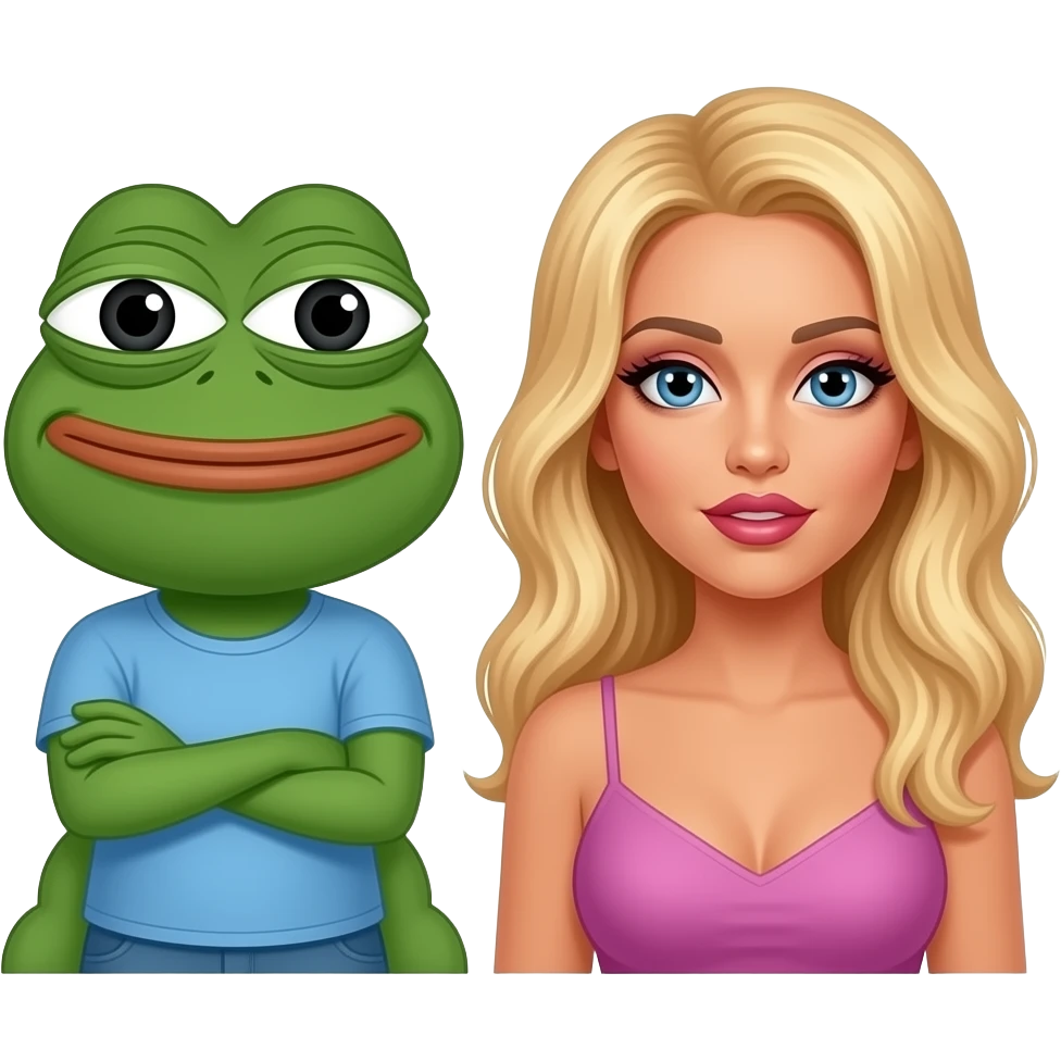 pepe and britney spears emoji