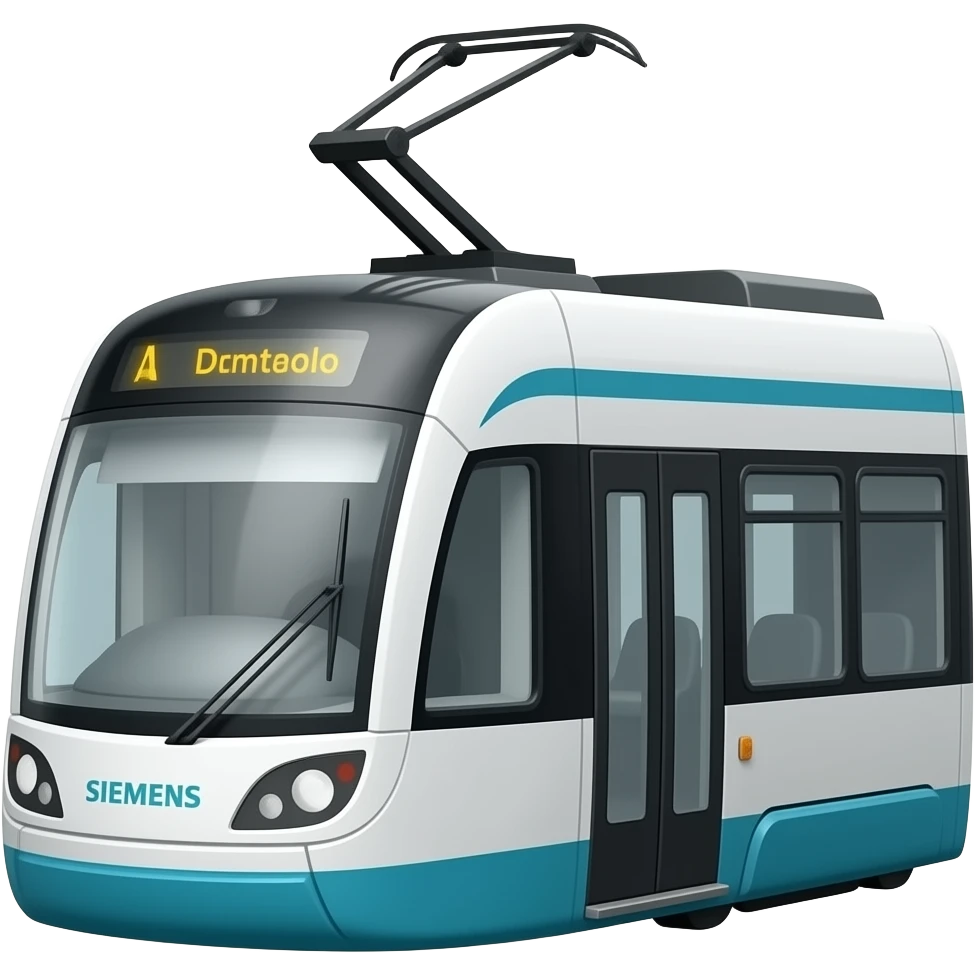 Siemens Combino tram emoji