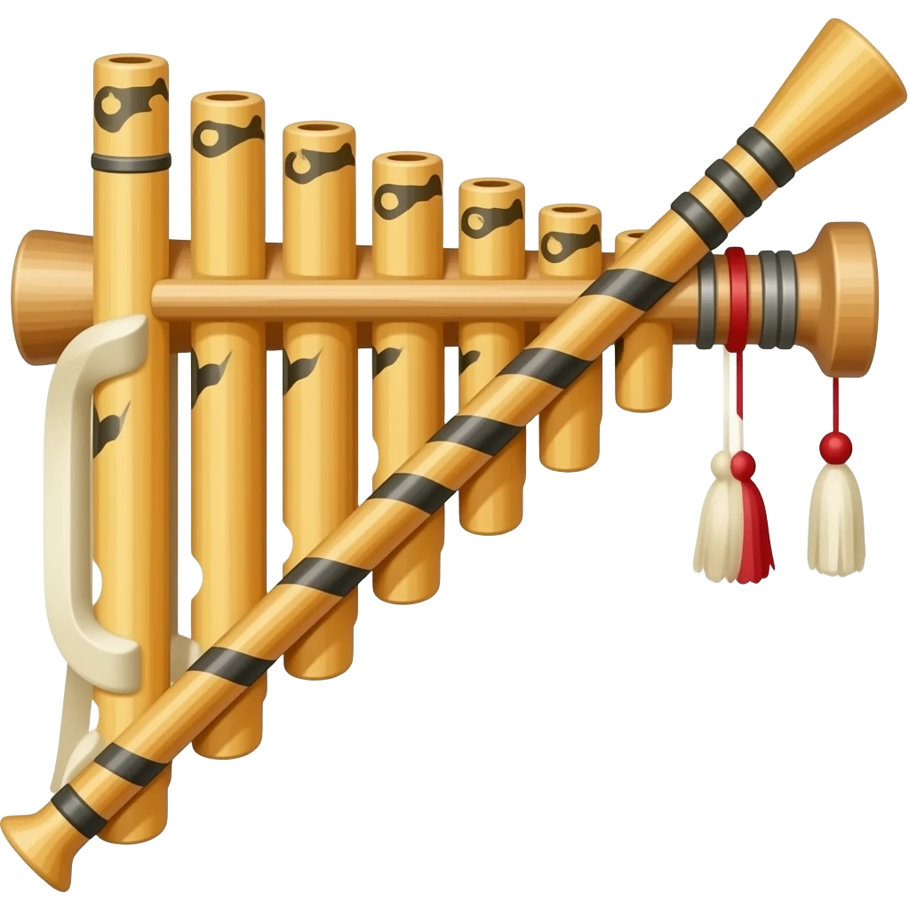 musical instrunment pungi emoji