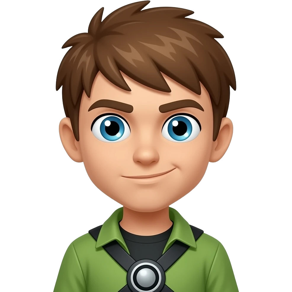 Create an emoji of ben 10 alien x emoji