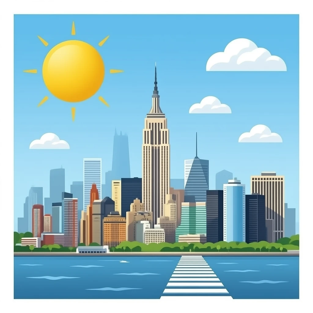 Area: 61 km² ≈ Size Of Manhattan emoji