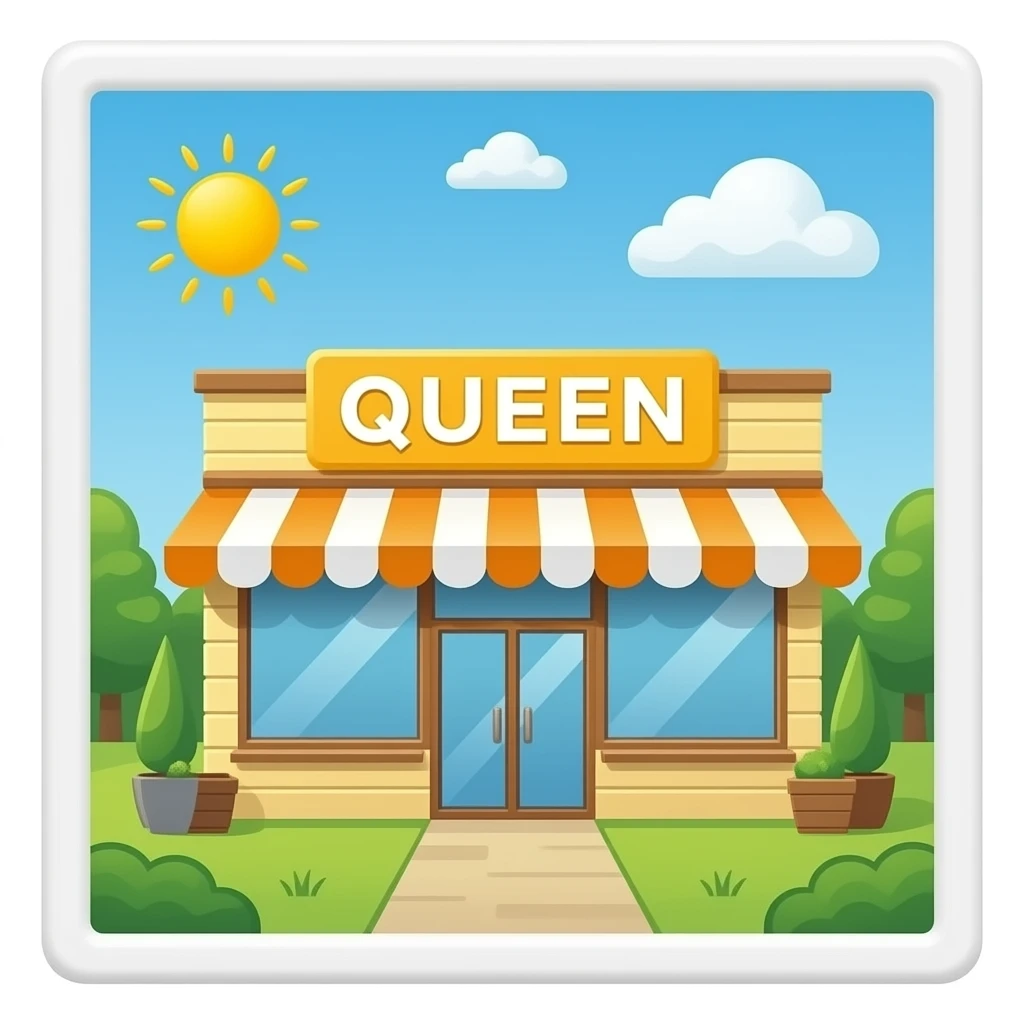 Shop called Queen emoji