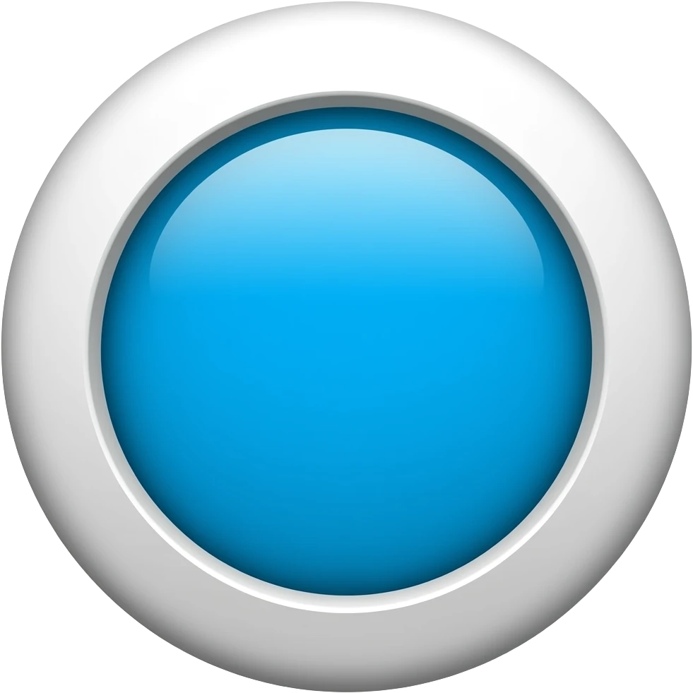 صح ابيض اعمل لي دائرة زراقاء فاتخة داخلها emoji