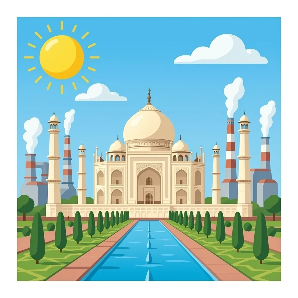Industrial Age - Taj Mahal emoji