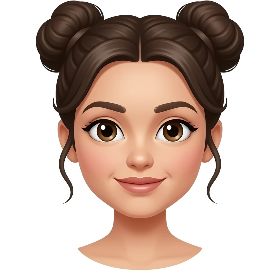 Women with Hair Buns emoji