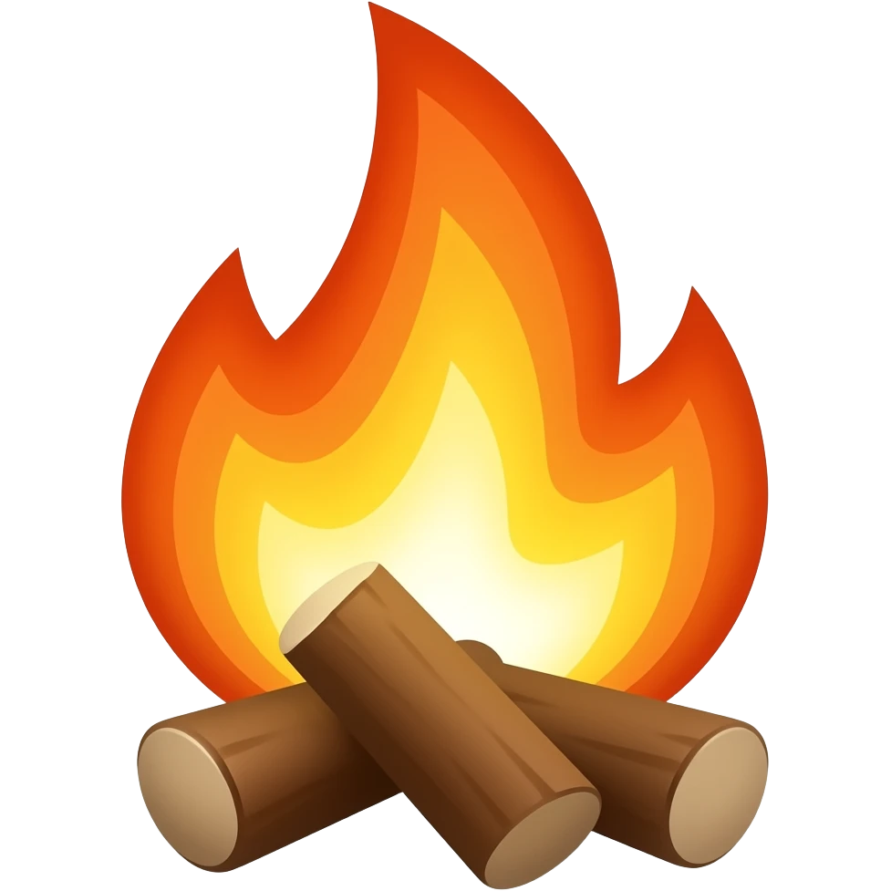 sönmüş ateş emoji