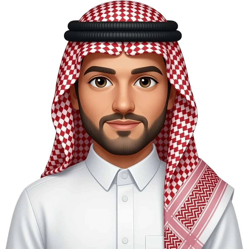 Man wearing jalabia emoji