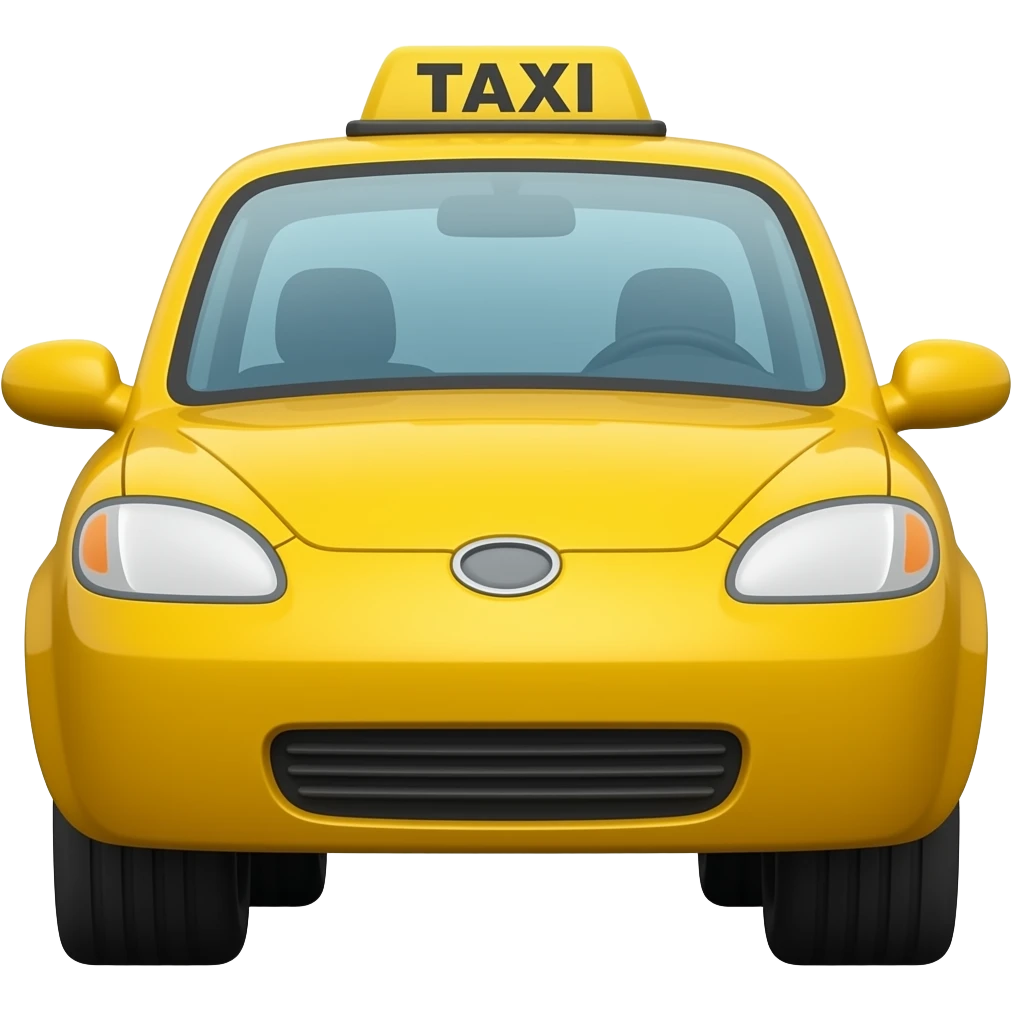 taxi amarillo emoji
