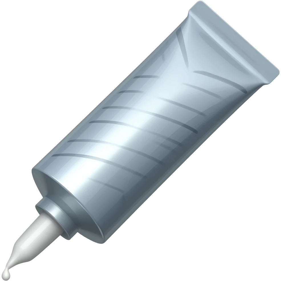 Plastic caulking cartridge no text emoji