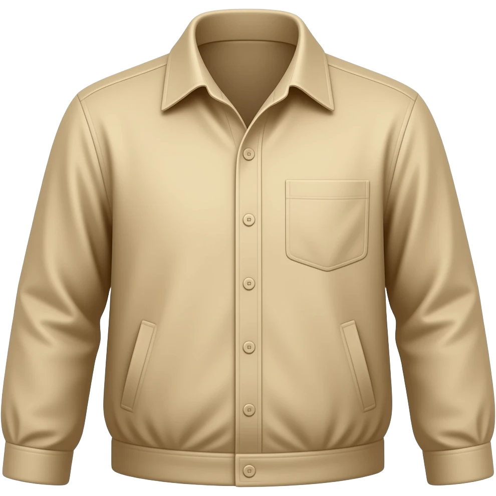 plancha para ropa de color beige emoji