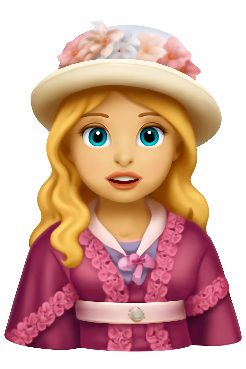 A 3D Apple-style emoji version of the uploaded image, preserving its colors, shapes, textures, and overall design, simplified into emoji form while keeping key details recognizable. Smooth glossy finish, soft shadows, high-quality render, minimal background emoji