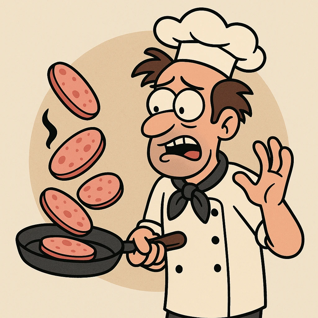  Mortadella frying pan  emoji