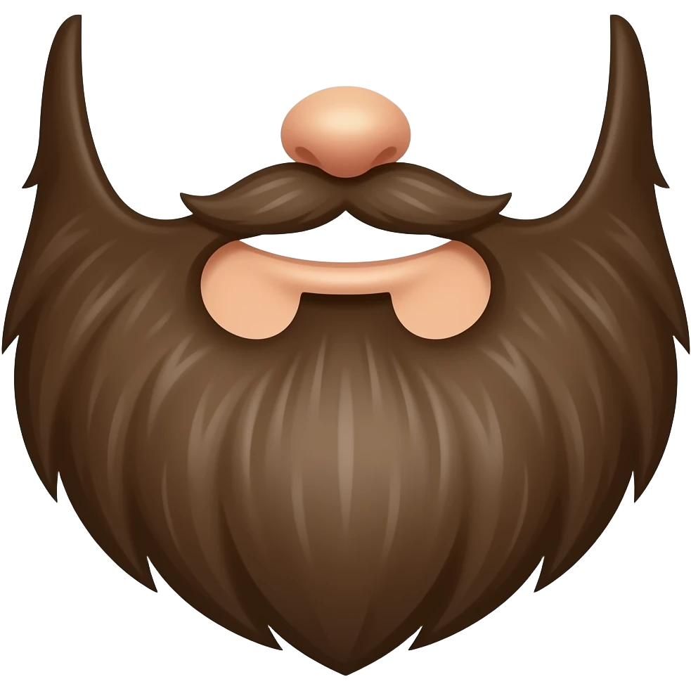 Beard emoji