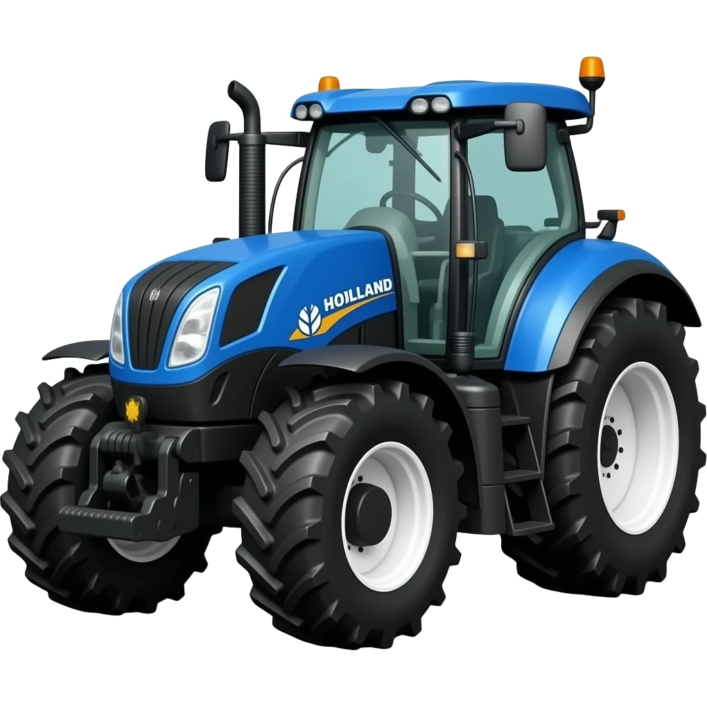New holland special edition tractor emoji