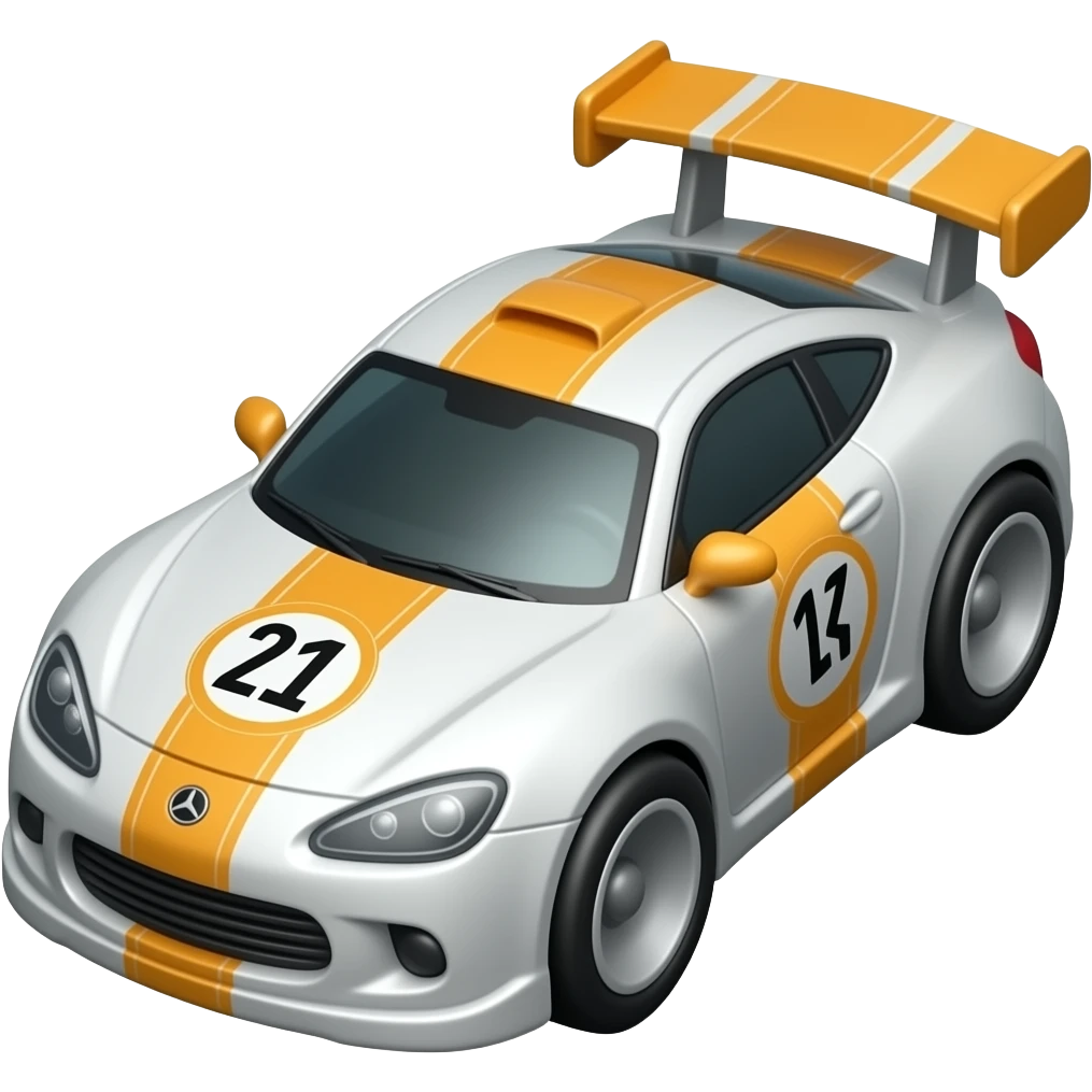 toy race car emoji