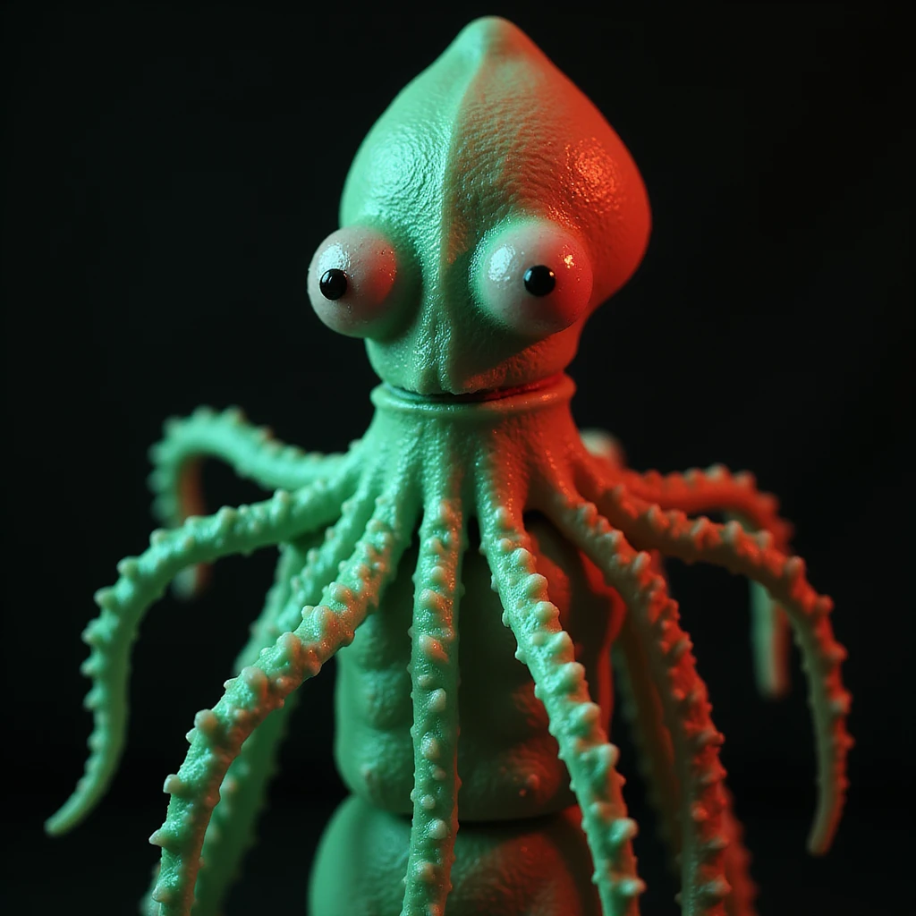 realistic photorealistic squid game red light green light doll emoji