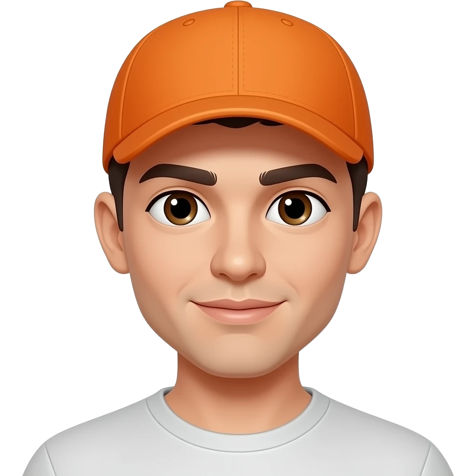 Orange cap emoji emoji