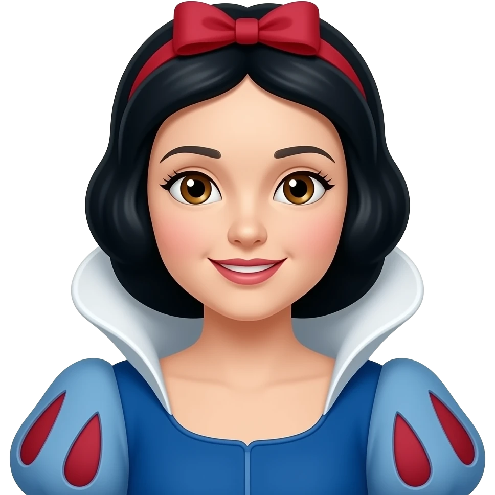 Blanca nieves emoji