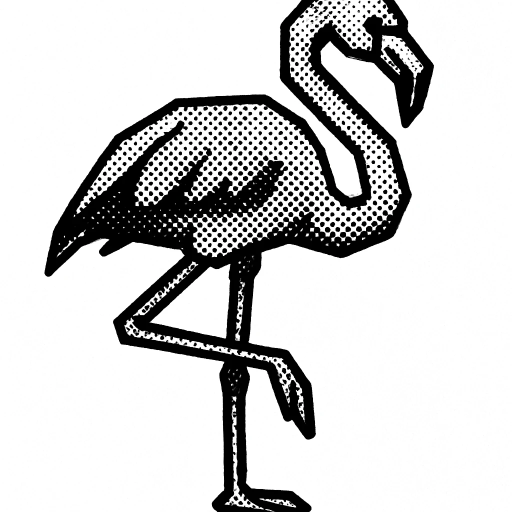 flamingo emoji