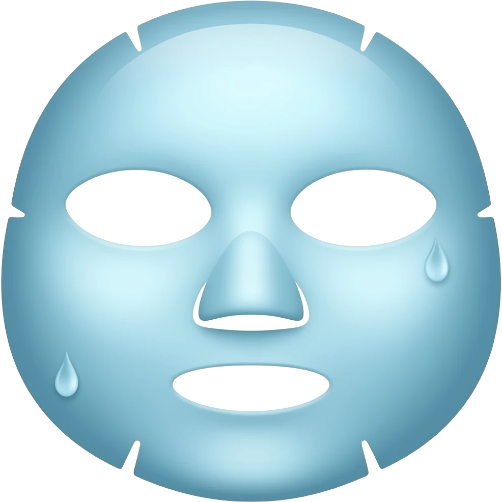 Mascarilla hidratante emoji