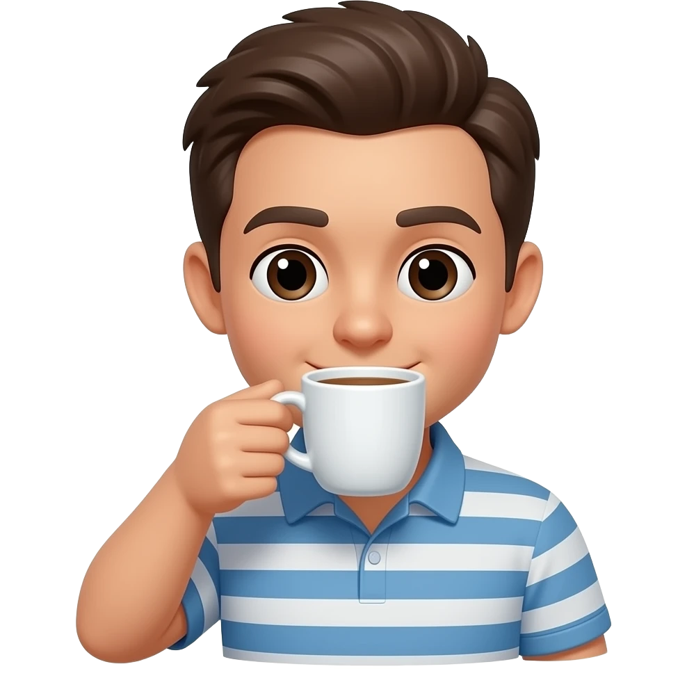 person sipping tea emoji