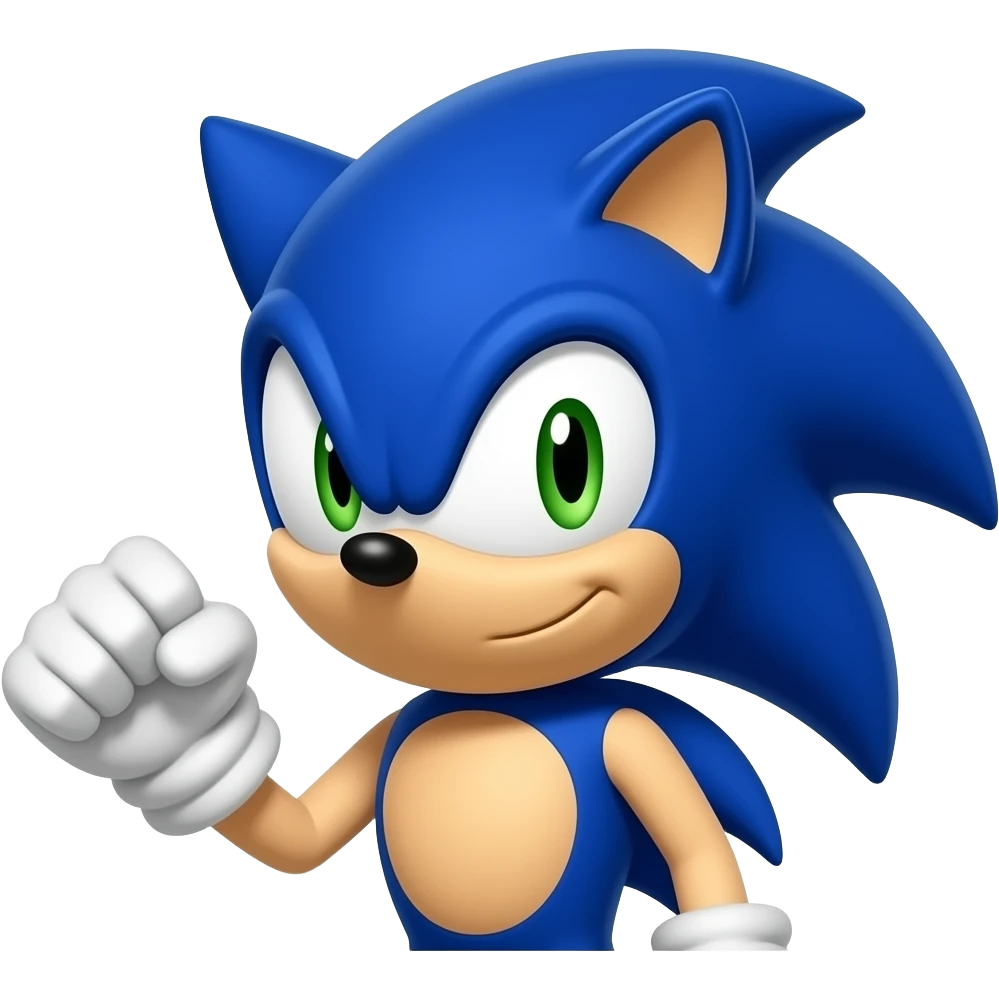 Knuckles from sonic emoji