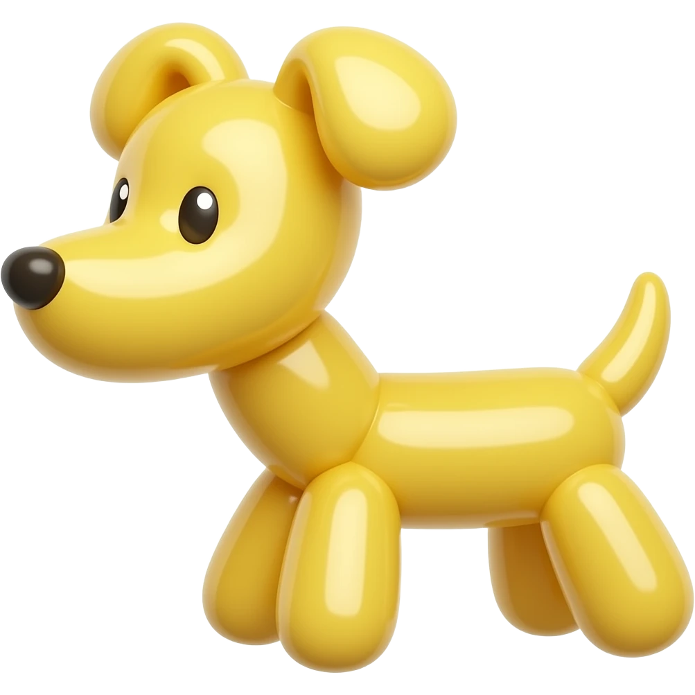 Balloon dog emoji