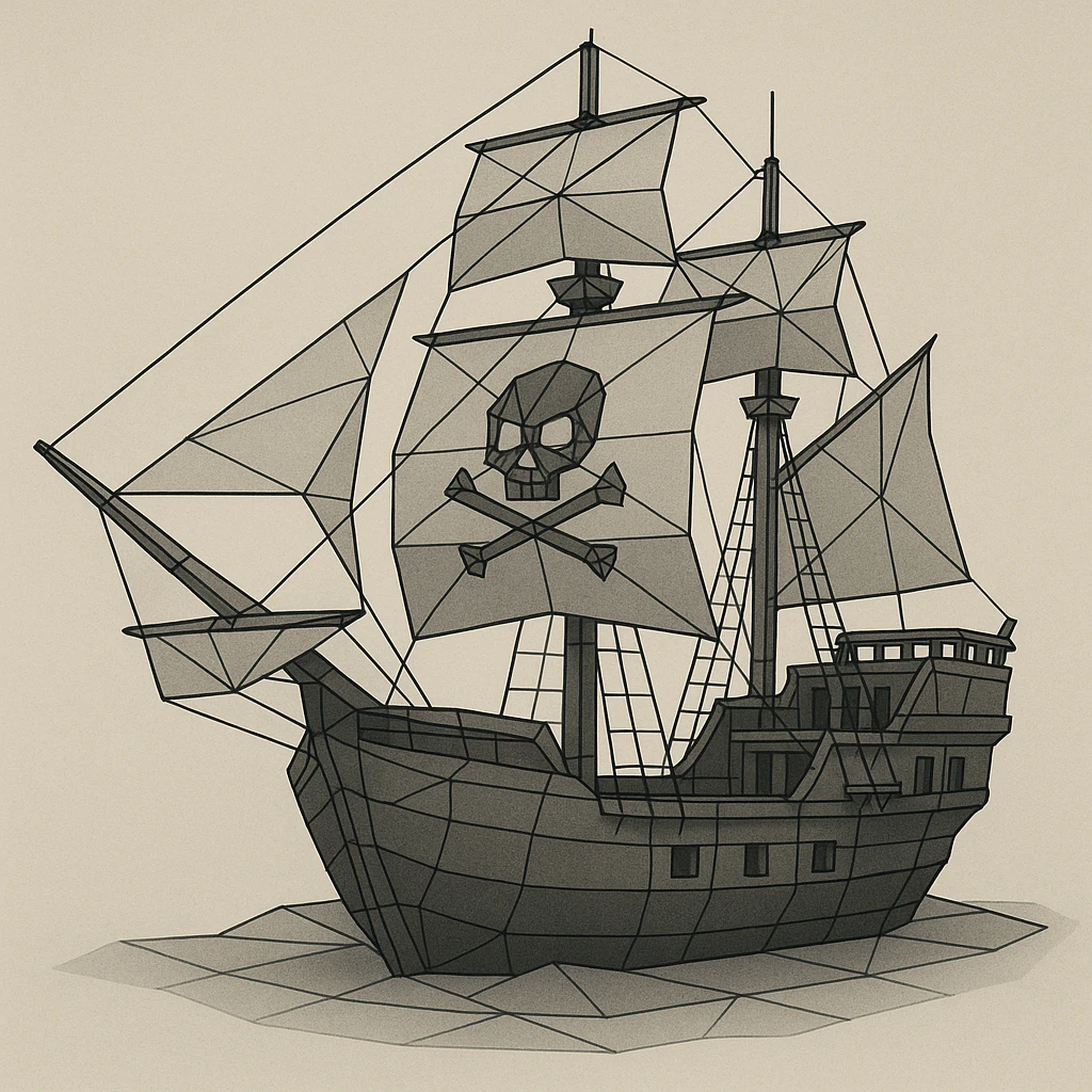 pirate ship emoji