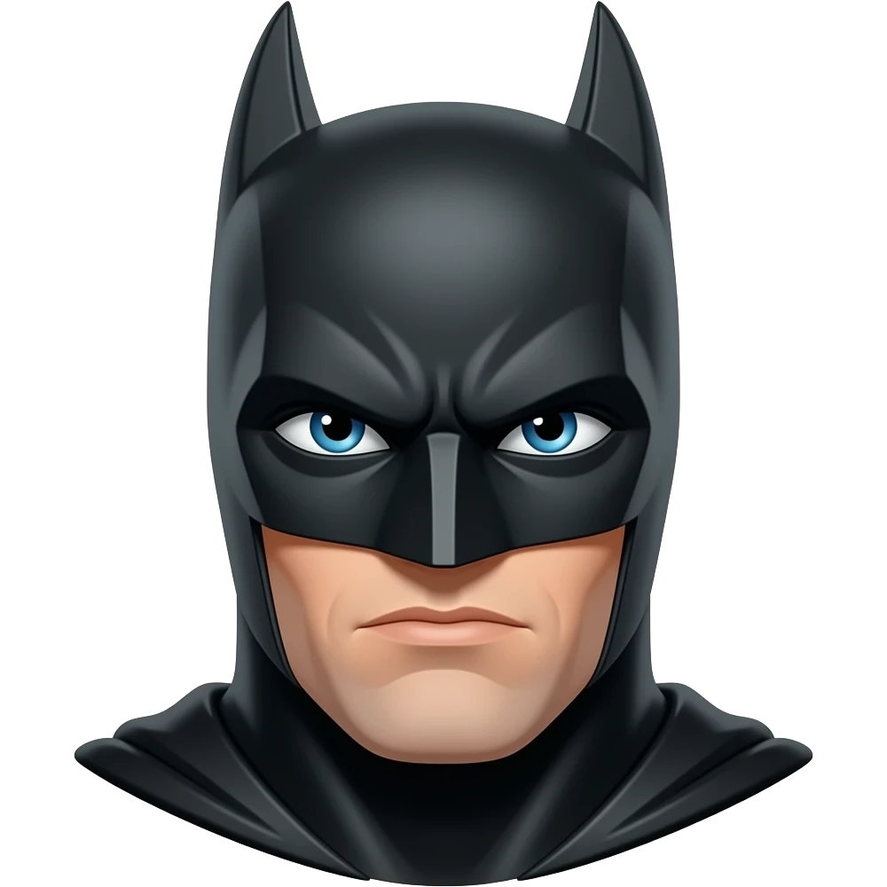 Batman's Head emoji