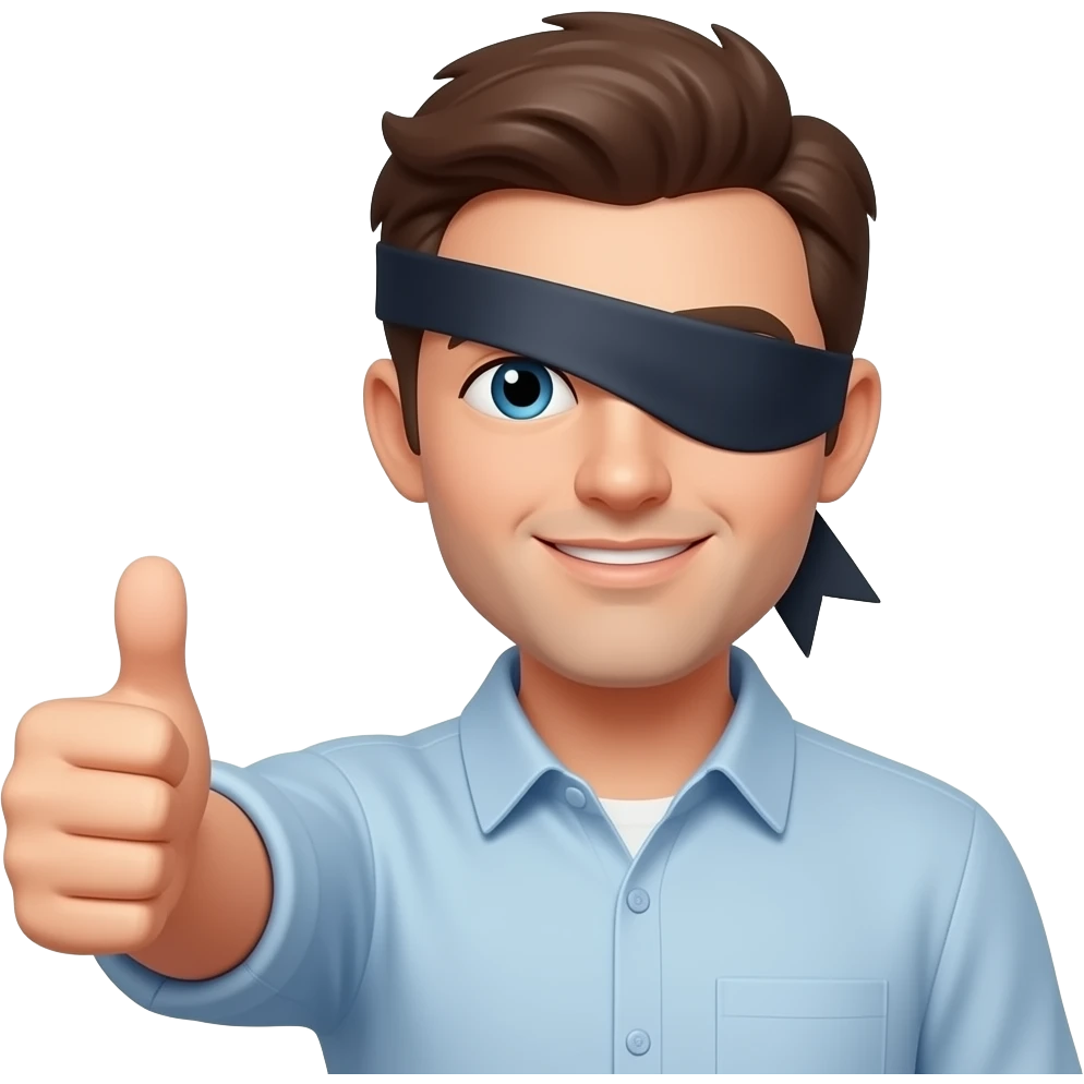 an emoji to represent blind approval of a github pull request emoji