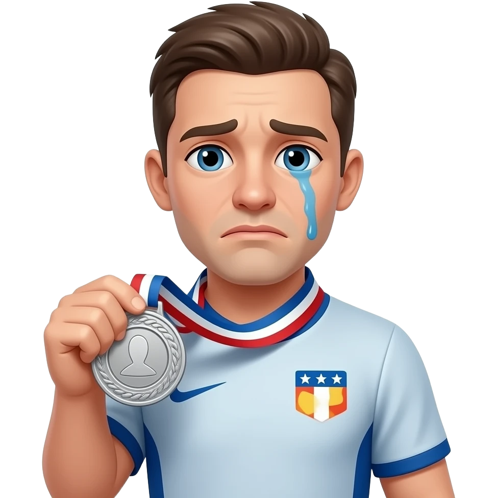 😭+🥈= emoji