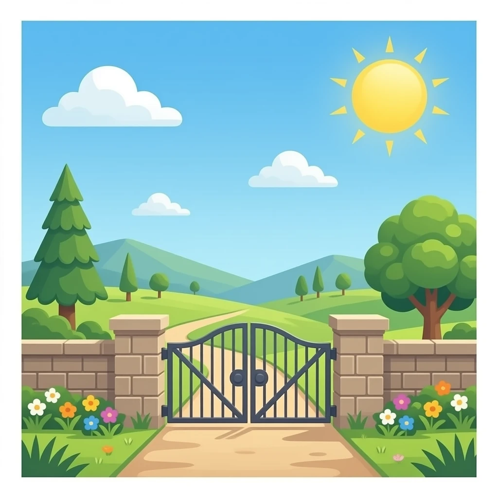 Sideways Gate emoji
