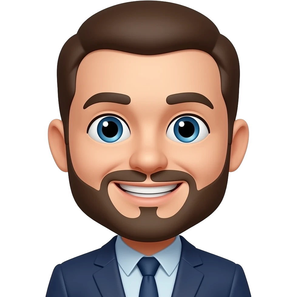 Довольный человек emoji