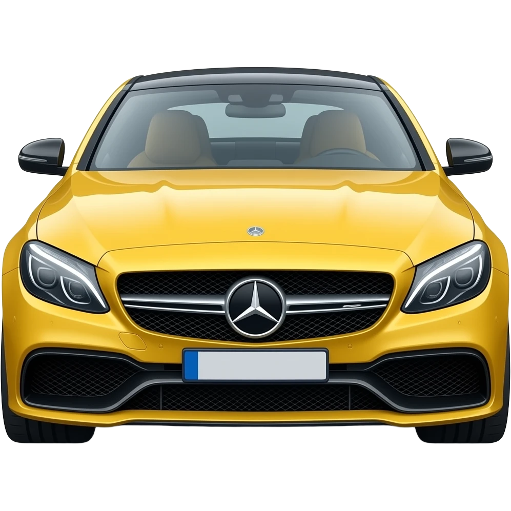 mersedes gt 63c yellov emoji