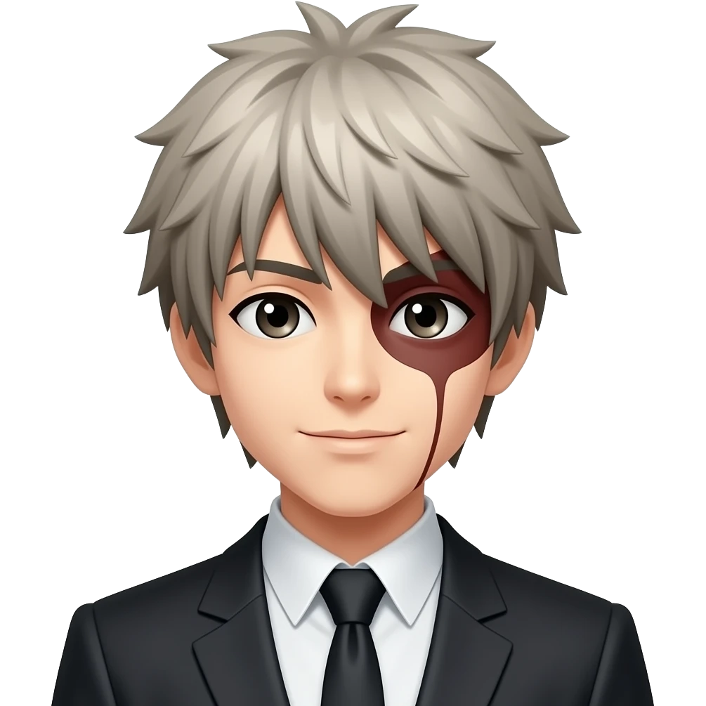 emoji kaneki ken manga style emoji