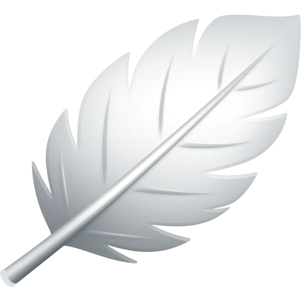 Feather emoji