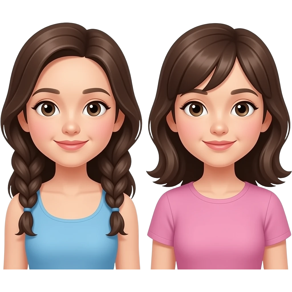 Die beiden mädchen emoji