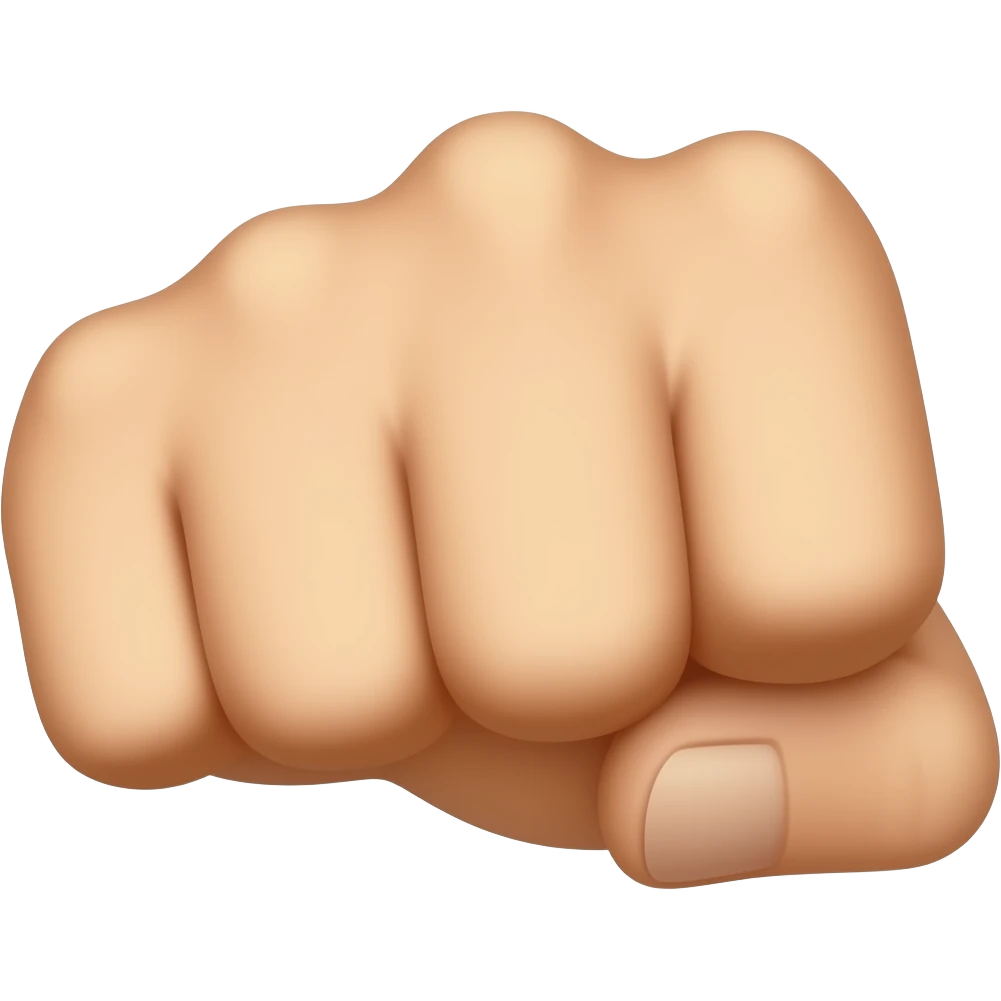 puños sobre puño emoji