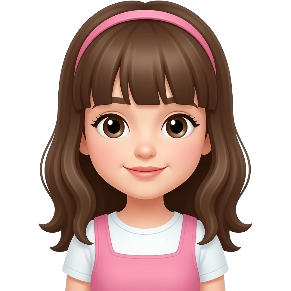 Cute girl emoji