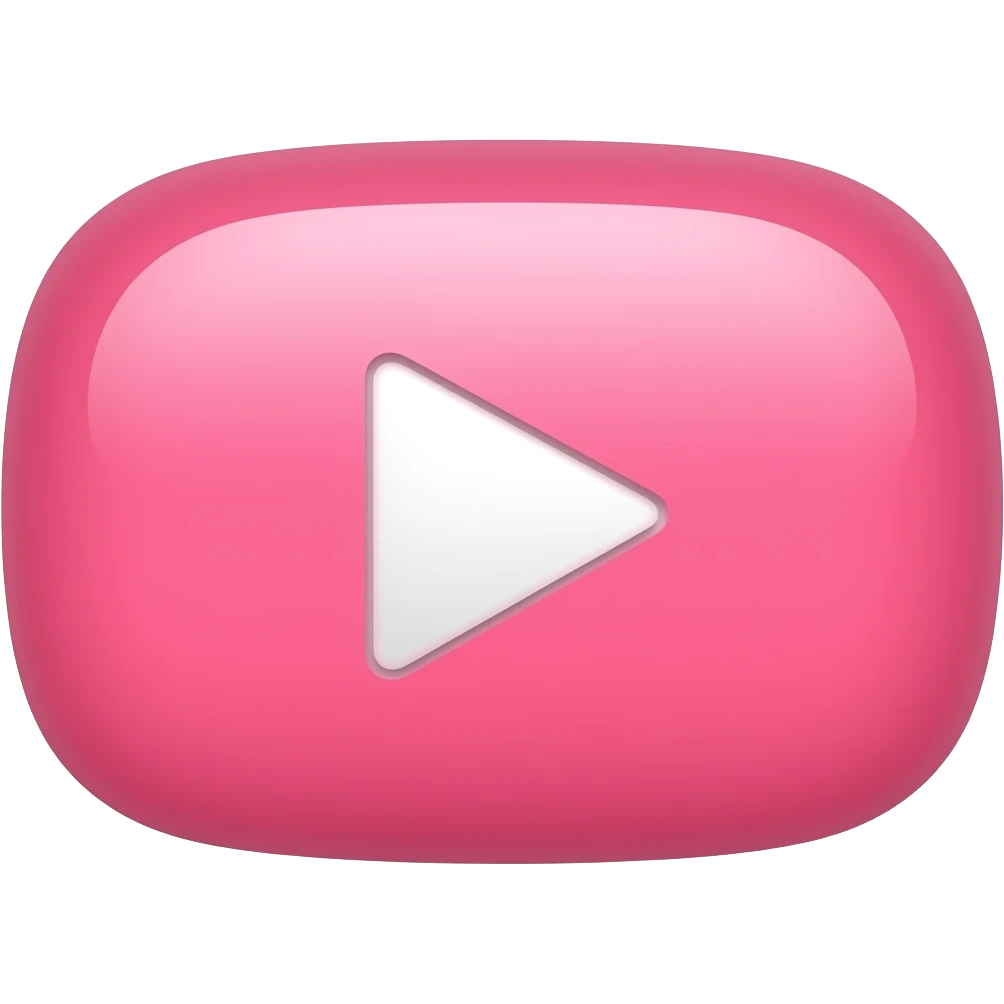pink youtube icon with emoji