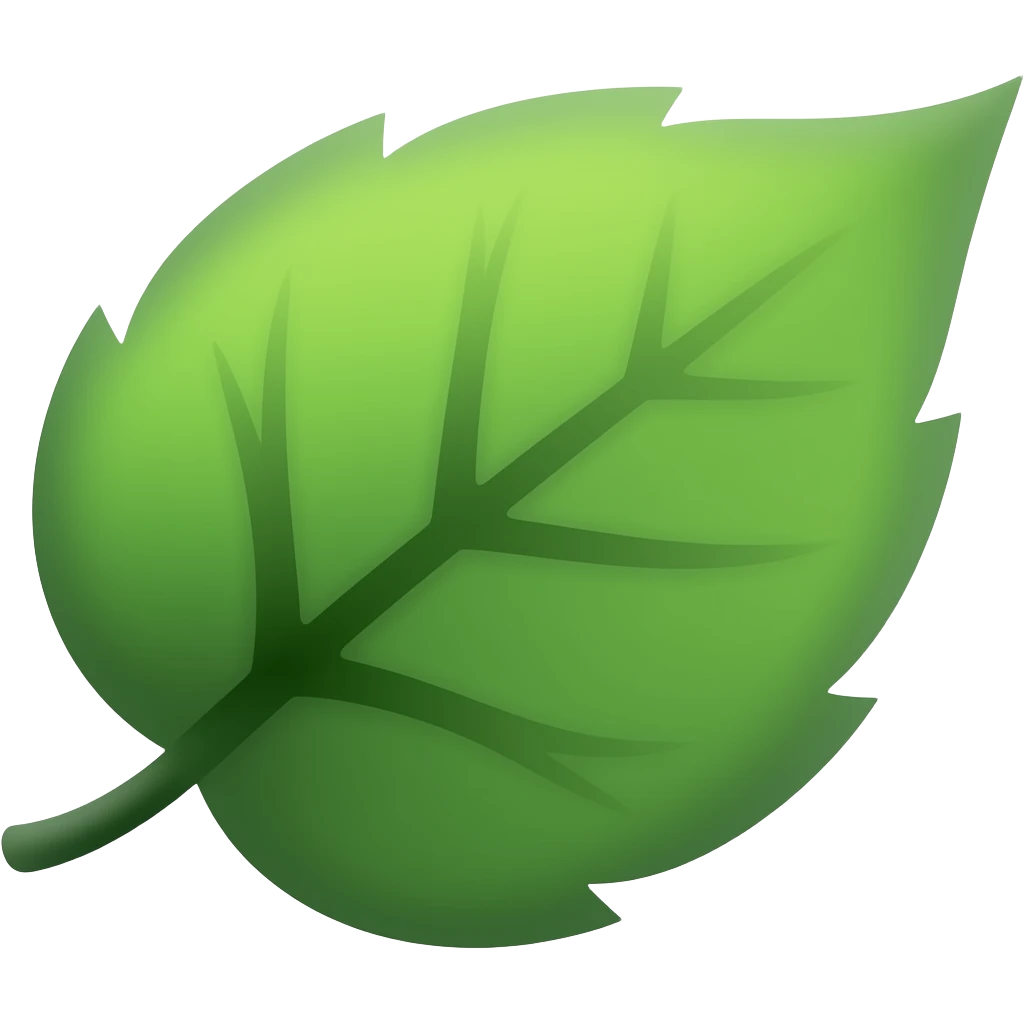 Leaf emoji