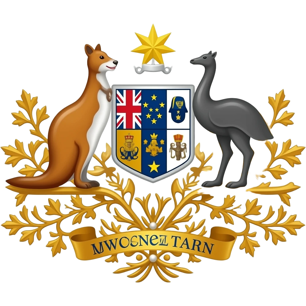 australian coat of arms emoji