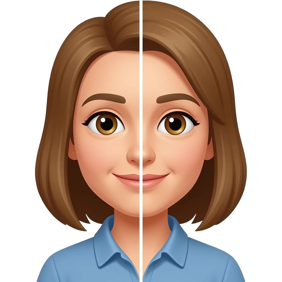 que se divide entre derechas o izquierdas emoji